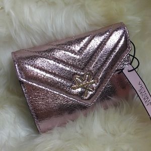 Victoria’s Secret Small Pink Shimmery Wallet